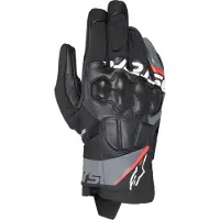 Alpinestars Corozal V3 Drystar Handschuhe Black Deep Gray Red Fluo