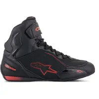Alpinestars Faster-3 Drystar Schuhe Black Red Fluo