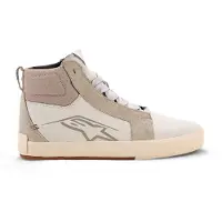 Alpinestars Ride-63 Lederschuhe Off White Cool Gray Gum