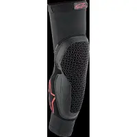 Alpinestars Bionic Flex Schwarz Rot Ellbogenprotektor Größe L-XL