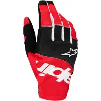 Alpinestars 2025 Techstar Handschuhe Black Bright Red, Größe: M
