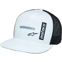 Alpinestars Alter Trucker-Mütze White Black, Größe: One Size
