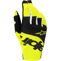 Alpinestars 2025 Techstar Handschuhe Black Yellow Fluo, Größe: M