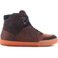 Alpinestars Chrome Crafted Drystar Schuhe Braun Gummi Größe US 13