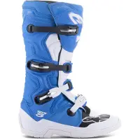 Alpinestars Tech 5 Stiefel Blue White