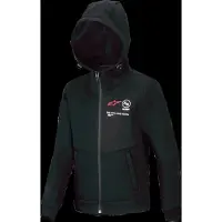 Alpinestars Racer MX Jugend Motocross Jacke, schwarz, S