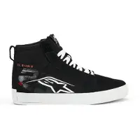 Alpinestars FQ20 Ride-63 Canvas Schuhe Black White Bright Red, Größe: 8