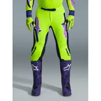Alpinestars 2026 Supertech Vista Hose Yellow Purple Black, Größe: 38
