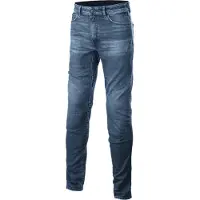 Alpinestars Argon Slim Fit Denim Motorrad Textilhose