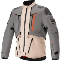 Alpinestars AMT-10R Drystar XF Jacke Fur Gray Pale Brown Spc Orange