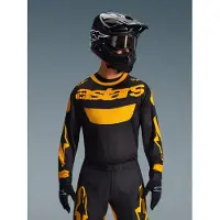 Alpinestars Racer Riway Motocross Jersey, gelb/schwarz, M