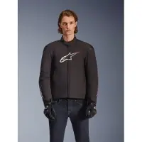 Alpinestars SMX Wasserdicht Jacke Black White Bright Red, Größe: XXL