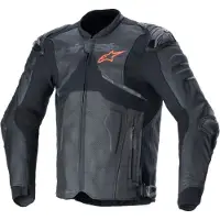 Alpinestars Atem V5 Lederjacke Schwarz Größe 48