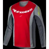 Alpinestars 2025 Jugend-Racer Melt Trikot Bright Red Gray