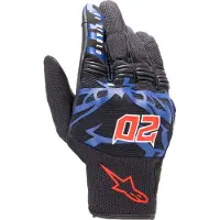 Alpinestars FQ20 Copper Handschuhe Black Blue Bright Red
