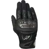 Alpinestars SMX-2 Air Carbon V2 Schwarz Handschuhe Größe XL