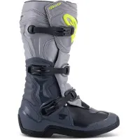Alpinestars Tech 3 Stiefel Dark Gray Light Gray Black