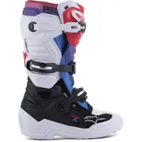 Alpinestars Jugend Tech 7S Stiefel White Black Rainbow