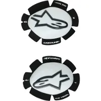 Alpinestars GP Plus Knieschleifer White Black, Größe: One Size