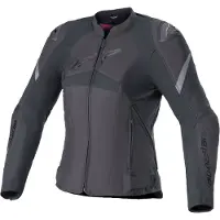 Alpinestars Stella T-GP Plus R v4 Damen Motorrad Textiljacke, schwarz, S