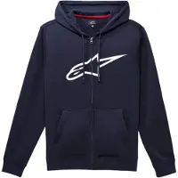 Alpinestars Ageless Zip V3 Kapuzenjacke Navy White