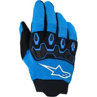 Alpinestars Jugend- &amp; Kinder-Full Bore V2 Handschuhe Ucla Blue Black, Größe: M