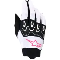 Alpinestars Stella Full Bore V2 Handschuhe 2026 White Pink Fluo Black, Größe: XL