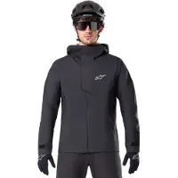 Alpinestars A-Dura Elite wasserdichte Fahrrad Jacke, schwarz, 2XL