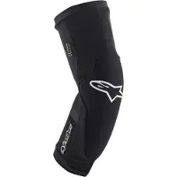 Alpinestars Jugend-Paragon Plus Knieschützer Black White, Größe: L/XL