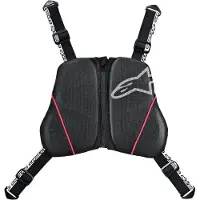 Alpinestars Nucleon Kr-C Brustschutz Black White Red, Größe: XS/S