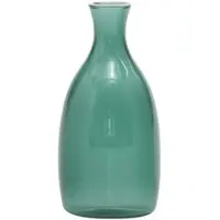 Zafferano Vase Un Fiore 150 aus mundgeblasenem Borosilikatglas, Farbe Seegrün, 150 cl Fassungsvermögen, elegantes Design für die private und gewerbliche Nutzung