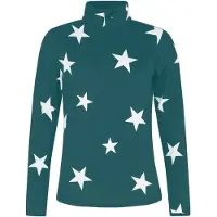 Protest Skipullover Noon 1/4 Zip Active Top Damen Rainstorm Blue-XXL