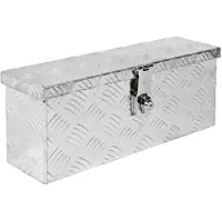 Trucky Truckbox Werkzeugbox Werkzeugkiste Anhängerbox Alukiste Aluminium Deichselbox D015