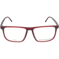 Porsche P8299-B Rote Herren Brillenfassung (Ø 53 mm)