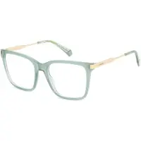 Polaroid Unisex PLD D528 1ED Rahmen von BRILLEN Plastik Grün Quadratisch