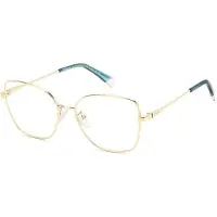 Polaroid Damen PLD D521/G LKS Rahmen von BRILLEN Metall Gold Schmetterling