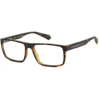 Polaroid Unisex PLD D532 N9P Rahmen von BRILLEN Bio -Polyamid Havanna Quadratisch