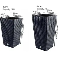 Prosperplast High Rato 19l 45x24x24 Cm Blumentopf
