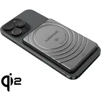 CubeNest Magnetische drahtlose Qi2 Powerbank SlimDual 5000 mAh SQ1B3D schwarz Magsafe-kompatibel