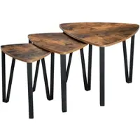 Holz4home Beistelltisch Radon 3er Set