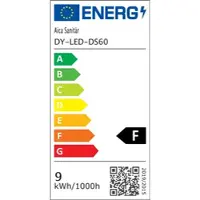 AICA Sanitär Badspiegel 60x40 cm Spiegel mit LED Beleuchtung Touch Wandschalter Kaltweiß Dimmbar Memory Wandspiegel Badezimmerspiegel