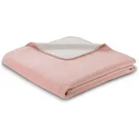 Biederlack Wohndecke Doubleface 150x200 cm | lotus-ice - pink