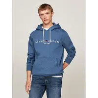 Tommy Hilfiger Kapuzensweatshirt "TOMMY LOGO", unifarben, casual, regular fit, Baumwollmix, Kapuze