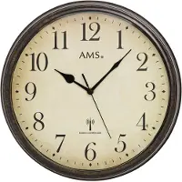 AMS Funk-Wanduhr, Funkwerk , D32x5cm, 5962