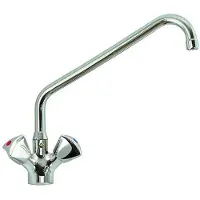 Kbs STYL Knebel-Mischbatterie mit Schwenkhahn 1/2 Zoll Wasseranschluß