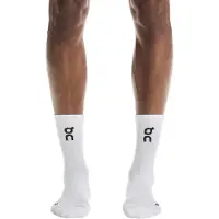 ON Core Run Sock High 2P Socken-Weiss-L