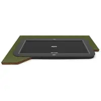 Berg SPORTS Trampolin Rechteckig 500 cm Ultim Elite FlatGround Grey / grau