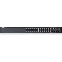 Dell PowerConnect S3124, Managed, L2/L3, Gigabit Ethernet (10/100/1000), Rack-Einbau, 1U