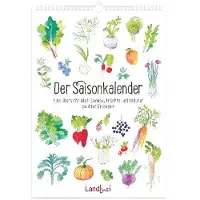 Neumann LandLust immerwährender Kalender 29,7 x 42 cm, illustriert mit Pflanzenporträts & Anbautipps