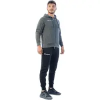 Givova King Trainingsanzug Schwarz,Grau XL Herren Schwarz,Grau XL